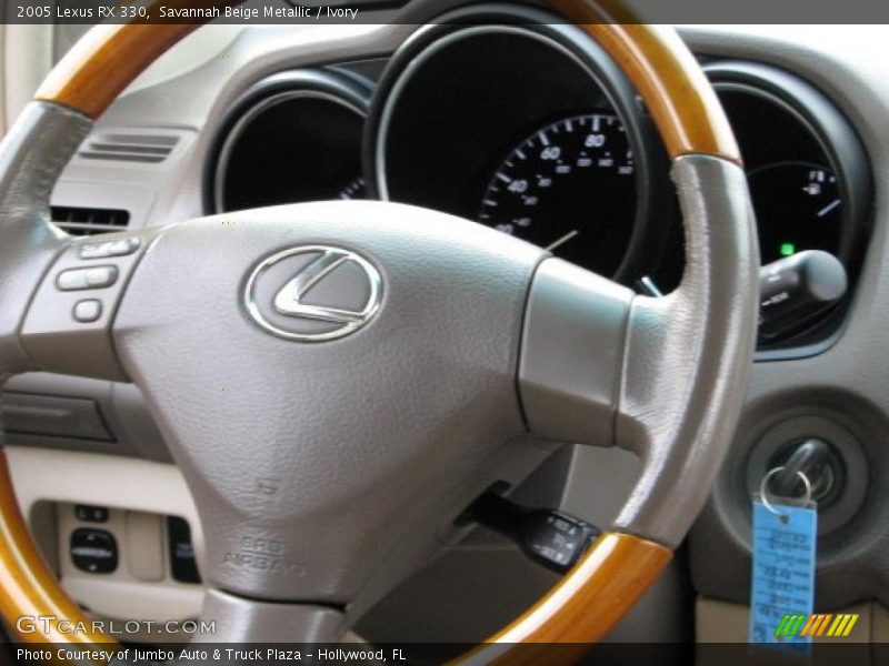 Savannah Beige Metallic / Ivory 2005 Lexus RX 330