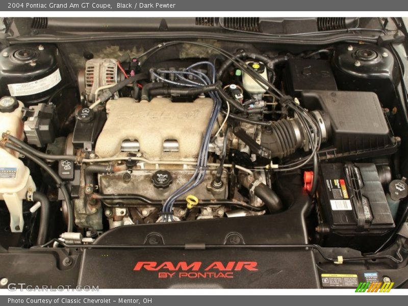 Black / Dark Pewter 2004 Pontiac Grand Am GT Coupe