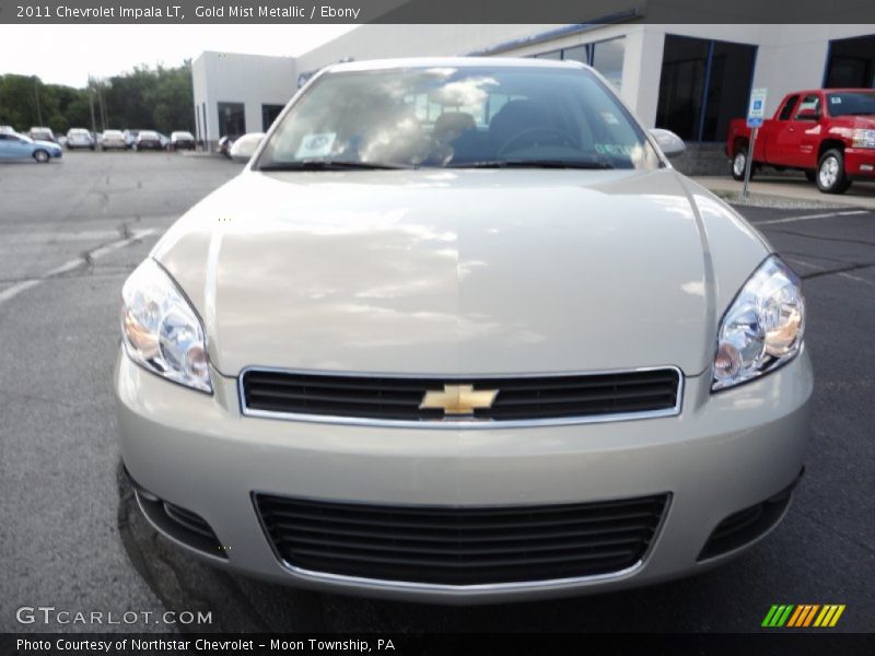 Gold Mist Metallic / Ebony 2011 Chevrolet Impala LT