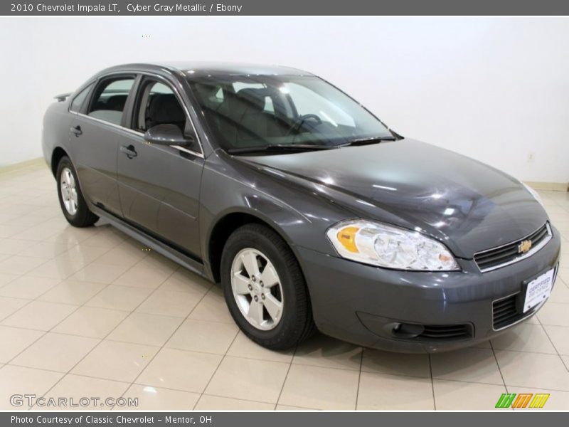 Cyber Gray Metallic / Ebony 2010 Chevrolet Impala LT
