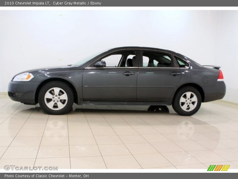 Cyber Gray Metallic / Ebony 2010 Chevrolet Impala LT