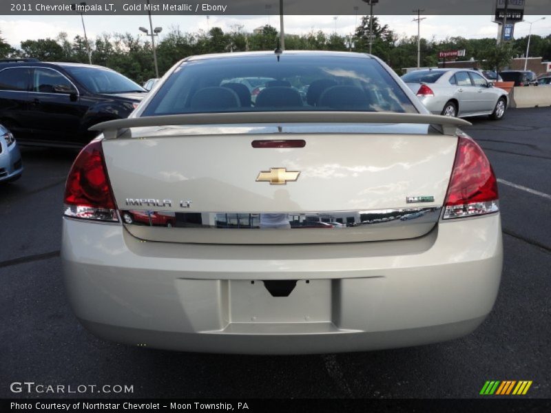 Gold Mist Metallic / Ebony 2011 Chevrolet Impala LT