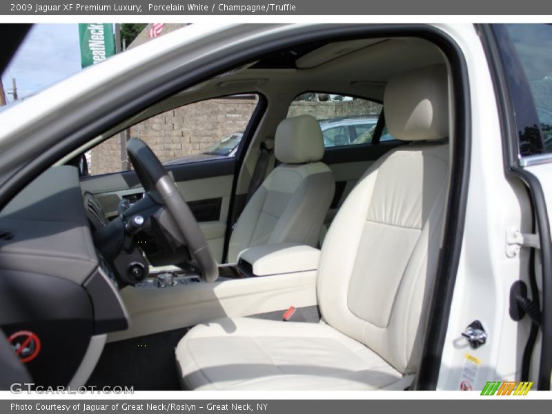  2009 XF Premium Luxury Champagne/Truffle Interior