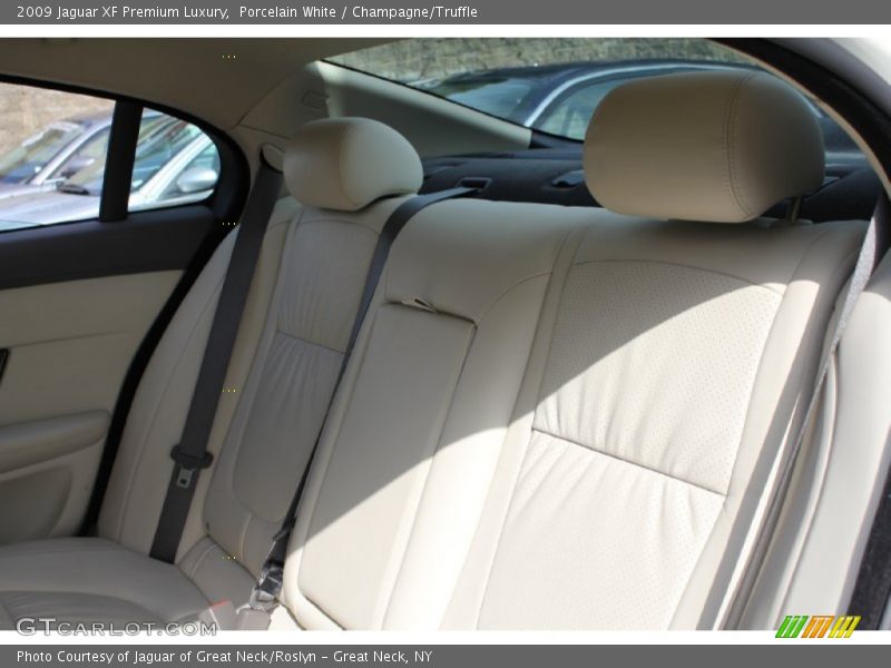 Porcelain White / Champagne/Truffle 2009 Jaguar XF Premium Luxury