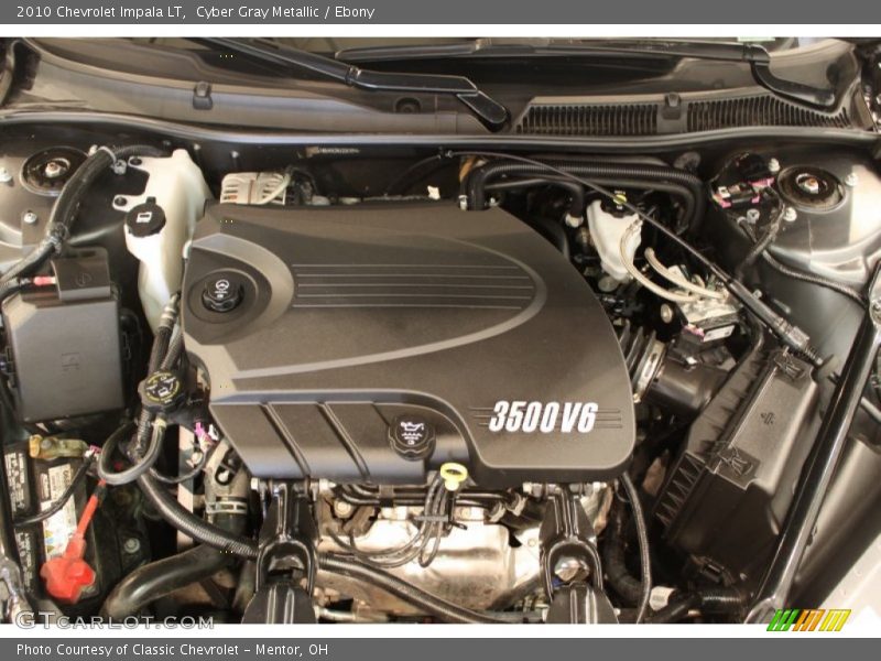 Cyber Gray Metallic / Ebony 2010 Chevrolet Impala LT