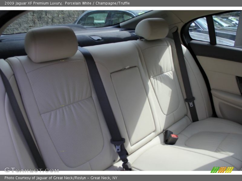 Porcelain White / Champagne/Truffle 2009 Jaguar XF Premium Luxury
