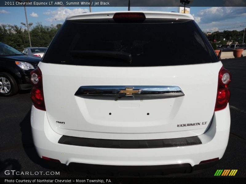Summit White / Jet Black 2011 Chevrolet Equinox LT AWD