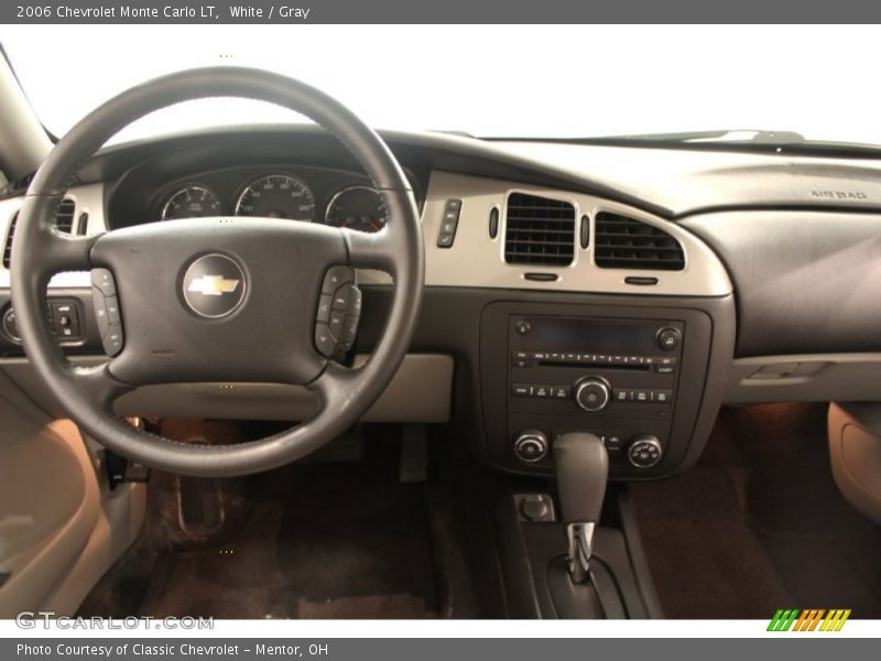 White / Gray 2006 Chevrolet Monte Carlo LT