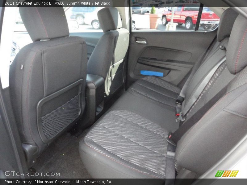 Summit White / Jet Black 2011 Chevrolet Equinox LT AWD