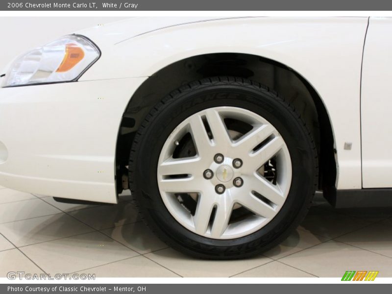 White / Gray 2006 Chevrolet Monte Carlo LT