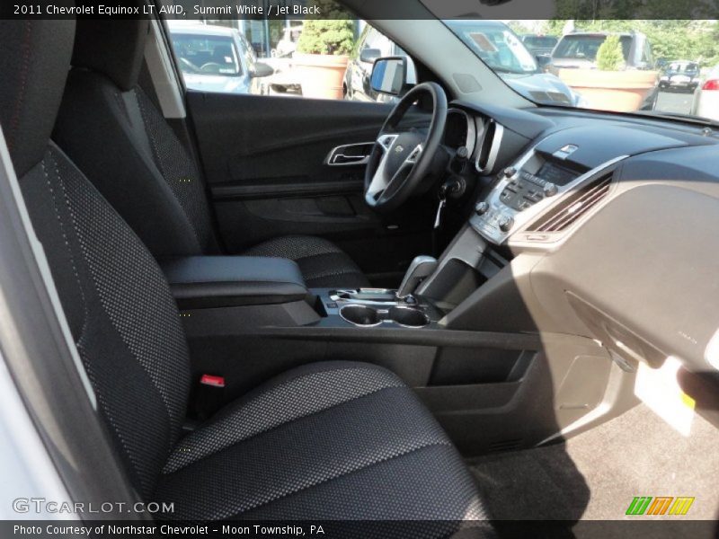 Summit White / Jet Black 2011 Chevrolet Equinox LT AWD