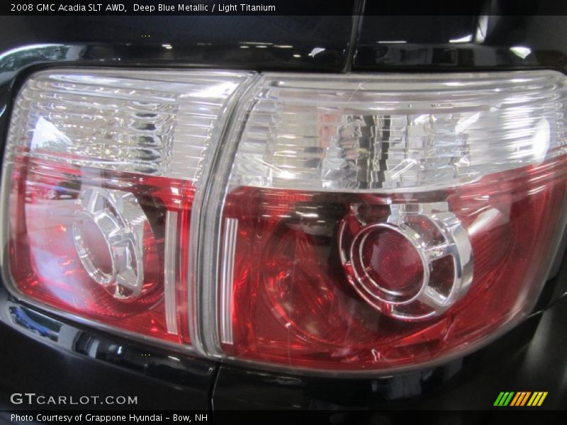 Deep Blue Metallic / Light Titanium 2008 GMC Acadia SLT AWD