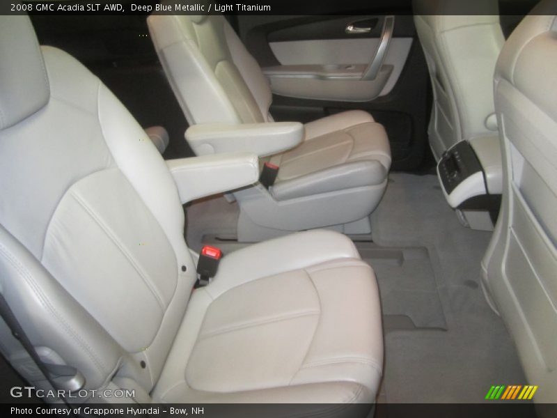 Deep Blue Metallic / Light Titanium 2008 GMC Acadia SLT AWD