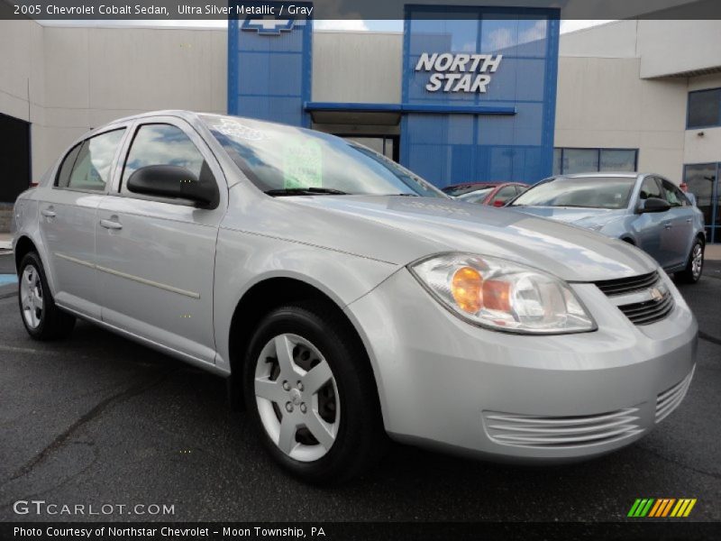 Ultra Silver Metallic / Gray 2005 Chevrolet Cobalt Sedan