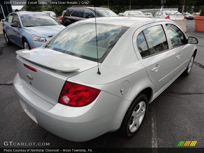 Ultra Silver Metallic / Gray 2005 Chevrolet Cobalt Sedan