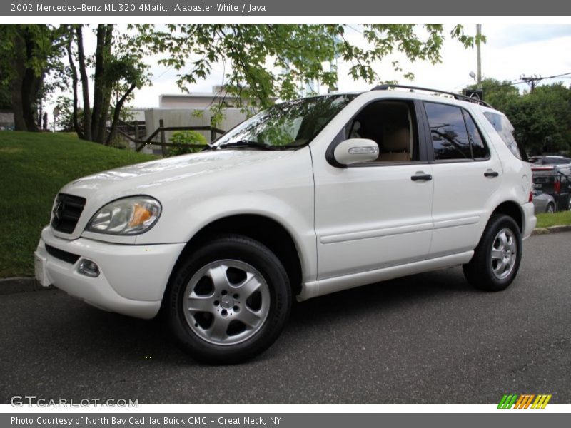Alabaster White / Java 2002 Mercedes-Benz ML 320 4Matic