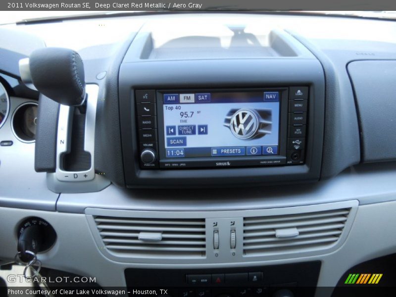 Deep Claret Red Metallic / Aero Gray 2011 Volkswagen Routan SE