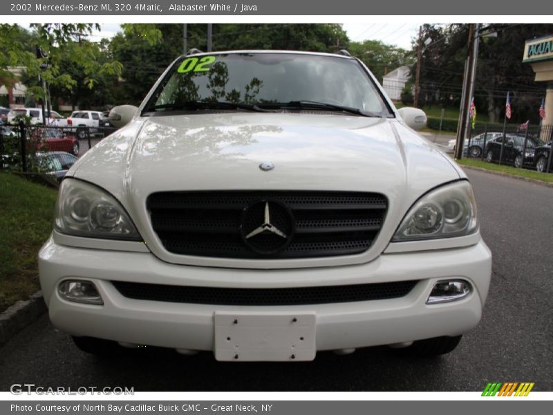 Alabaster White / Java 2002 Mercedes-Benz ML 320 4Matic