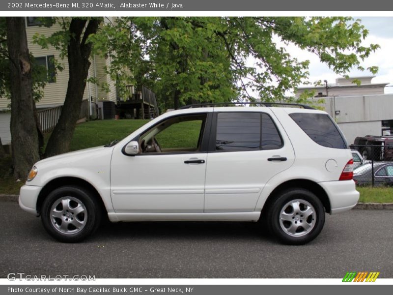 Alabaster White / Java 2002 Mercedes-Benz ML 320 4Matic