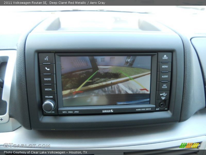 Deep Claret Red Metallic / Aero Gray 2011 Volkswagen Routan SE