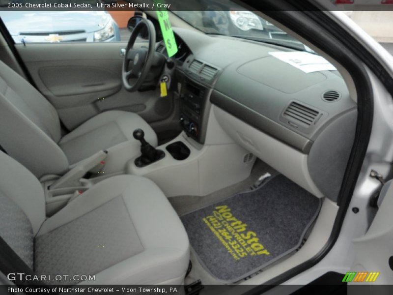 Ultra Silver Metallic / Gray 2005 Chevrolet Cobalt Sedan