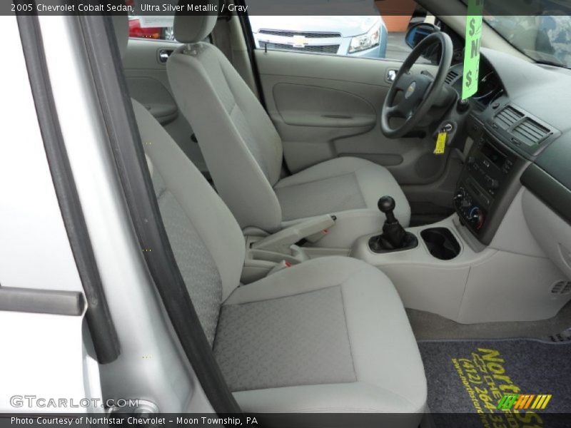 Ultra Silver Metallic / Gray 2005 Chevrolet Cobalt Sedan