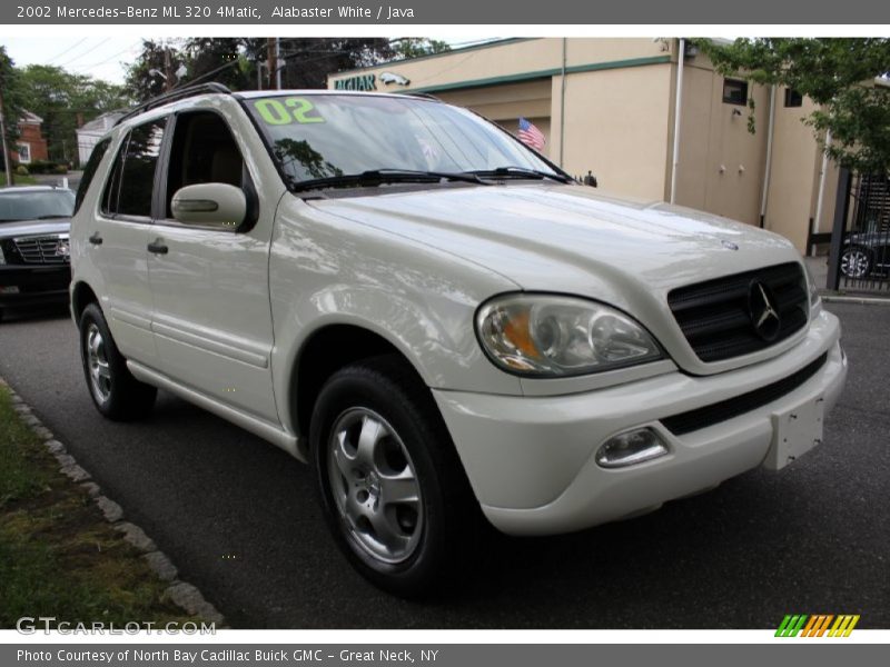 Alabaster White / Java 2002 Mercedes-Benz ML 320 4Matic