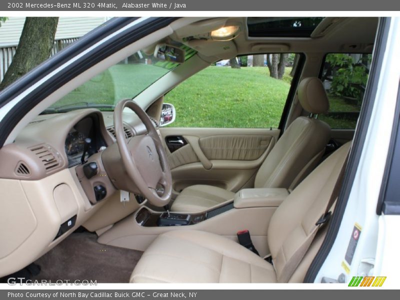 Alabaster White / Java 2002 Mercedes-Benz ML 320 4Matic