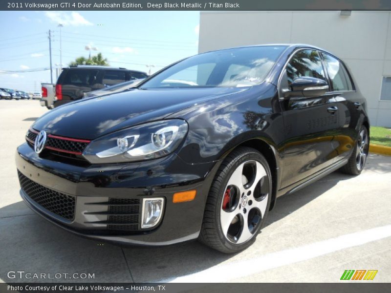 Front 3/4 View of 2011 GTI 4 Door Autobahn Edition