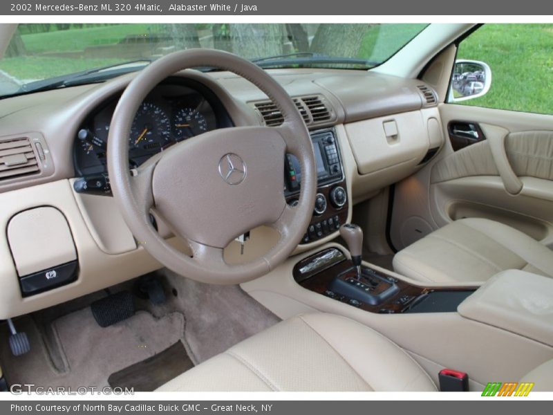 Alabaster White / Java 2002 Mercedes-Benz ML 320 4Matic