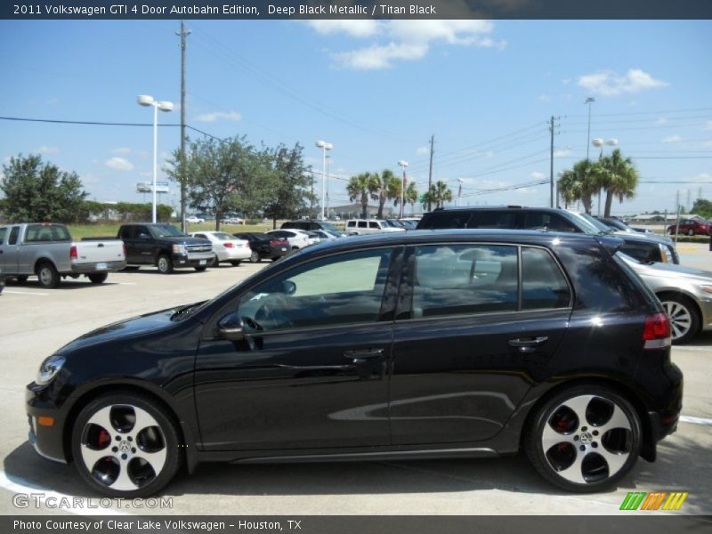  2011 GTI 4 Door Autobahn Edition Deep Black Metallic