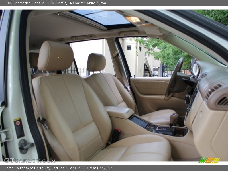 Alabaster White / Java 2002 Mercedes-Benz ML 320 4Matic