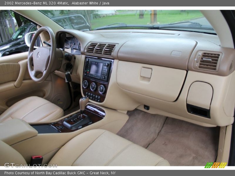 Alabaster White / Java 2002 Mercedes-Benz ML 320 4Matic