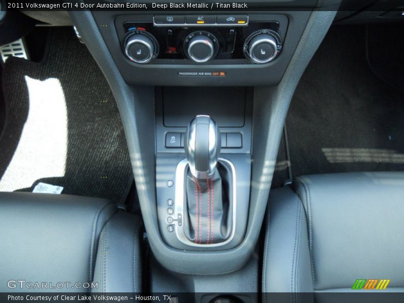  2011 GTI 4 Door Autobahn Edition 6 Speed DSG Dual-Clutch Automatic Shifter