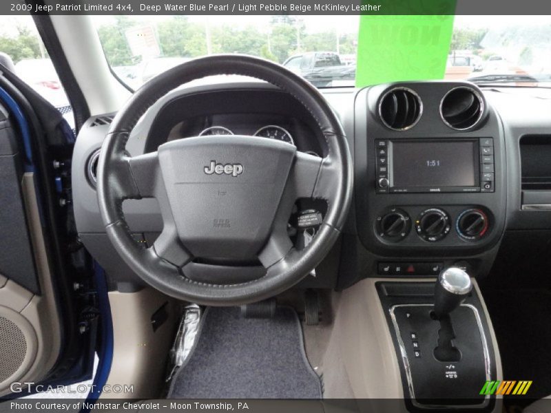 Dashboard of 2009 Patriot Limited 4x4