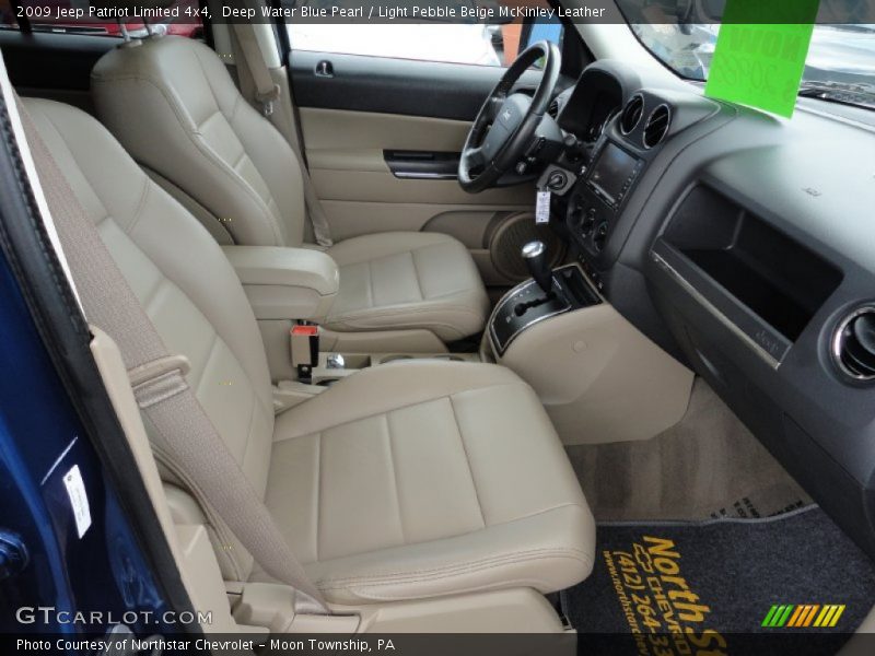  2009 Patriot Limited 4x4 Light Pebble Beige McKinley Leather Interior