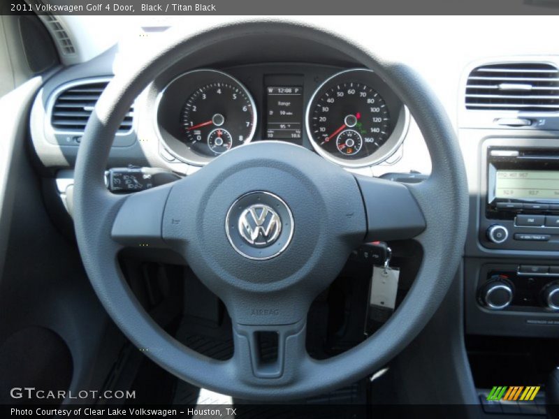  2011 Golf 4 Door Steering Wheel