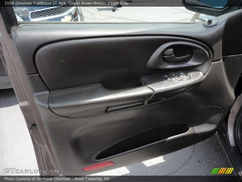 Desert Brown Metallic / Light Gray 2008 Chevrolet TrailBlazer LT 4x4