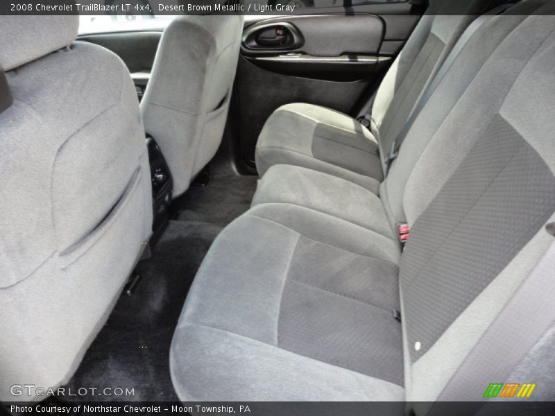 Desert Brown Metallic / Light Gray 2008 Chevrolet TrailBlazer LT 4x4