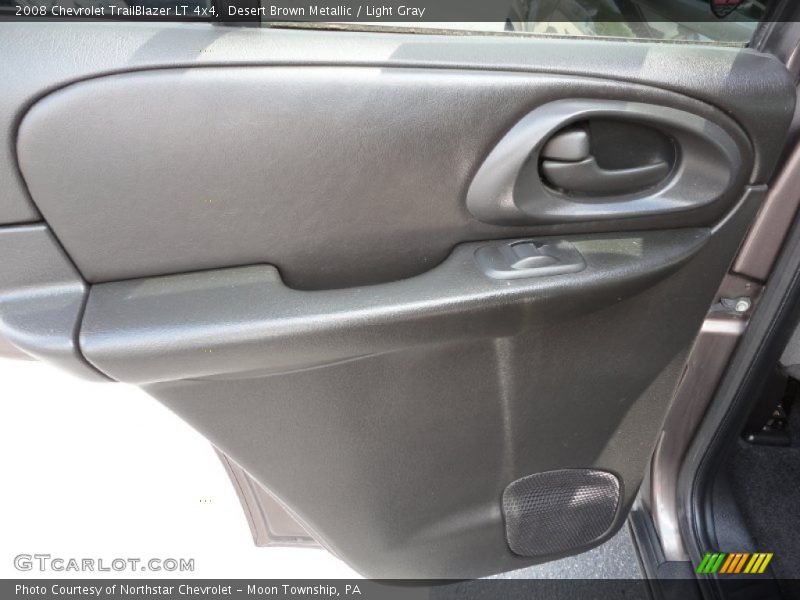 Desert Brown Metallic / Light Gray 2008 Chevrolet TrailBlazer LT 4x4