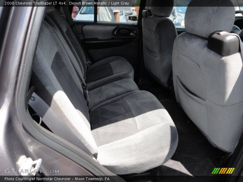 Desert Brown Metallic / Light Gray 2008 Chevrolet TrailBlazer LT 4x4