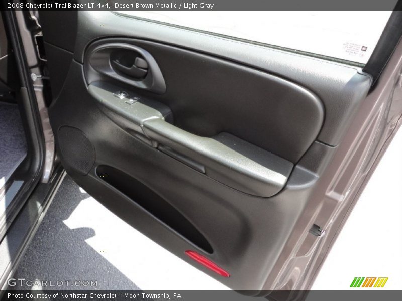 Desert Brown Metallic / Light Gray 2008 Chevrolet TrailBlazer LT 4x4