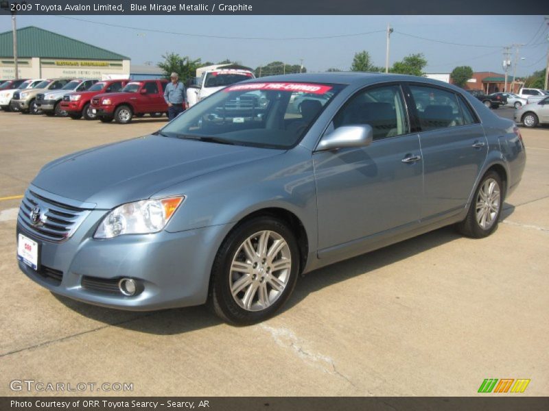 Blue Mirage Metallic / Graphite 2009 Toyota Avalon Limited