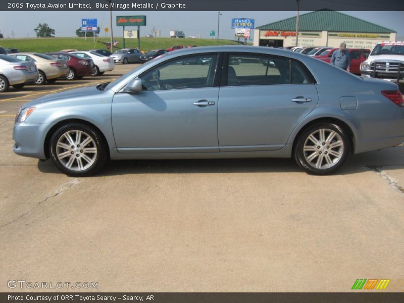 Blue Mirage Metallic / Graphite 2009 Toyota Avalon Limited