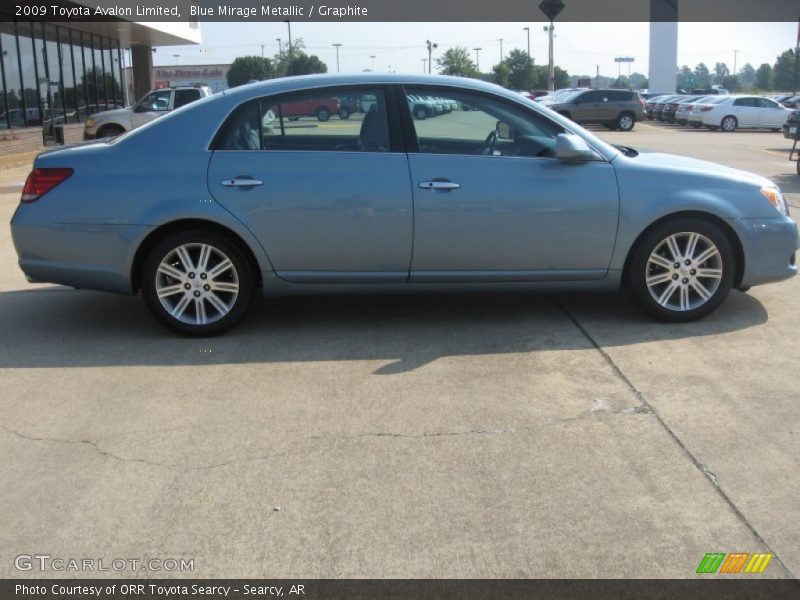 Blue Mirage Metallic / Graphite 2009 Toyota Avalon Limited