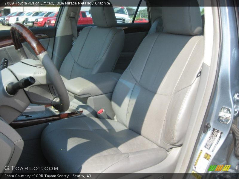 Blue Mirage Metallic / Graphite 2009 Toyota Avalon Limited