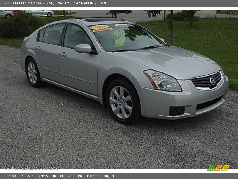 Radiant Silver Metallic / Frost 2008 Nissan Maxima 3.5 SL
