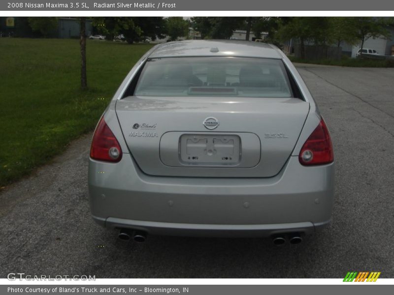 Radiant Silver Metallic / Frost 2008 Nissan Maxima 3.5 SL