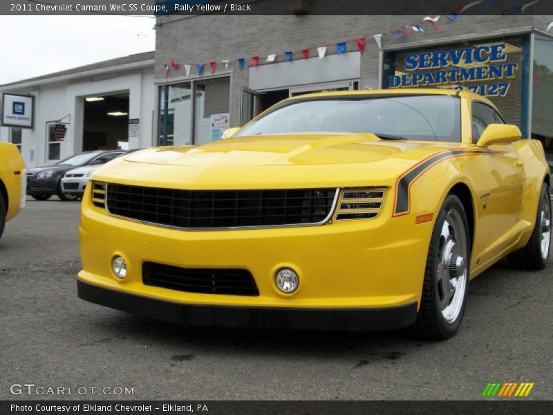 Rally Yellow / Black 2011 Chevrolet Camaro WeC SS Coupe