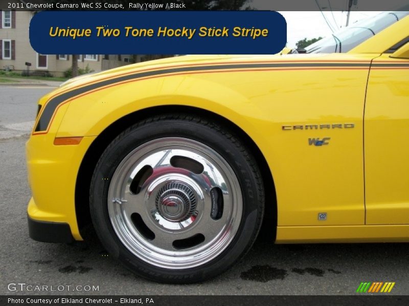 Rally Yellow / Black 2011 Chevrolet Camaro WeC SS Coupe